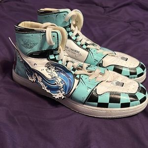 Demon slayer novelty sneakers